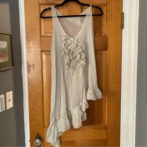 Magnolia Pearl silk layering top